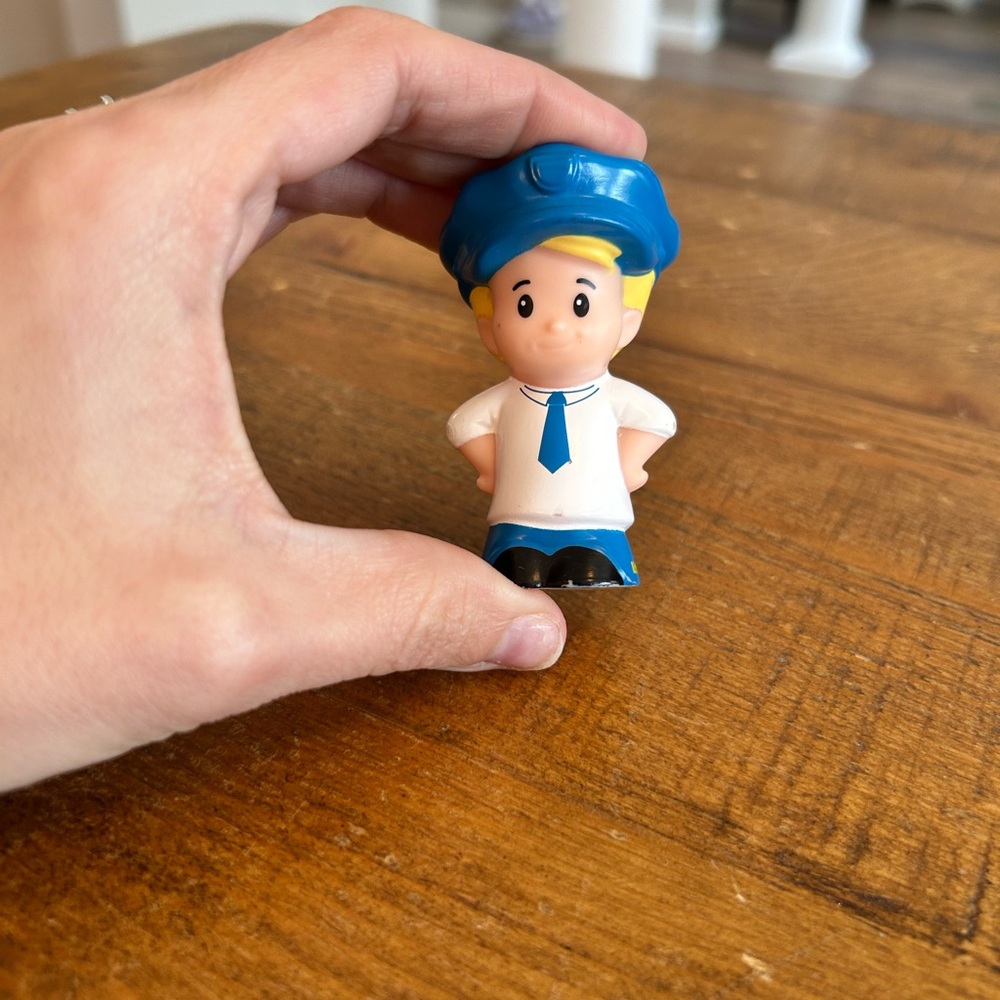 Fisher Price Little People bus driver Eddie as is